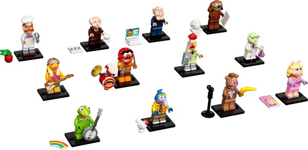 LEGO® 71033 Minifiguren Die Muppets Komplett Set - alle 12 Figuren - NEU in OVP -