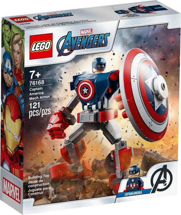 LEGO® MARVEL™ Super Heroes - 76168 Captain America Mech - NEU & OVP -