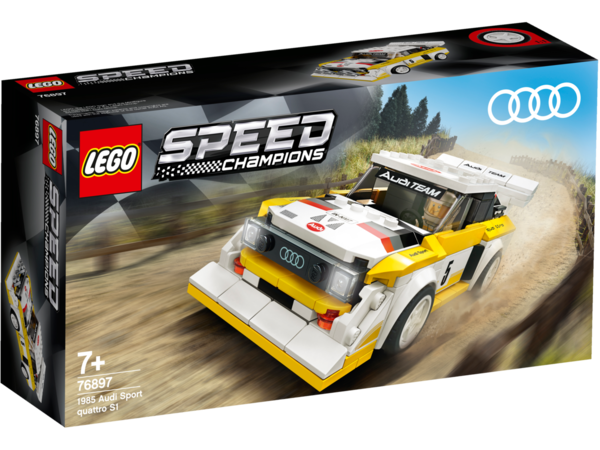 LEGO® SPEED CHAMPIONS 76897 1985 Audi Sport quattro S1 - NEU & OVP -