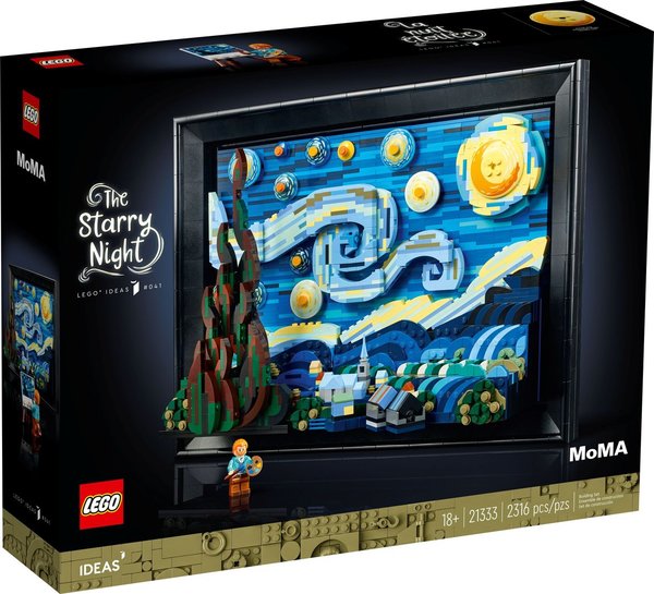 LEGO® IDEAS 21333 Vincent van Gogh - Sternennacht - NEU & OVP -