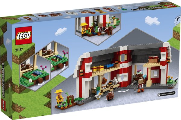 LEGO® Minecraft™ 21187 Die rote Scheune - NEU & OVP -