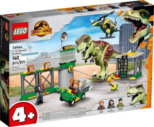 LEGO® Jurassic World™ 76944 T. Rex Ausbruch - NEU & OVP -