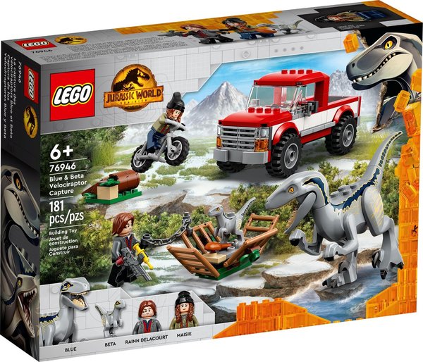 LEGO® Jurassic World™ 76946 Blue & Beta in der Velociraptor-Falle - NEU & OVP -