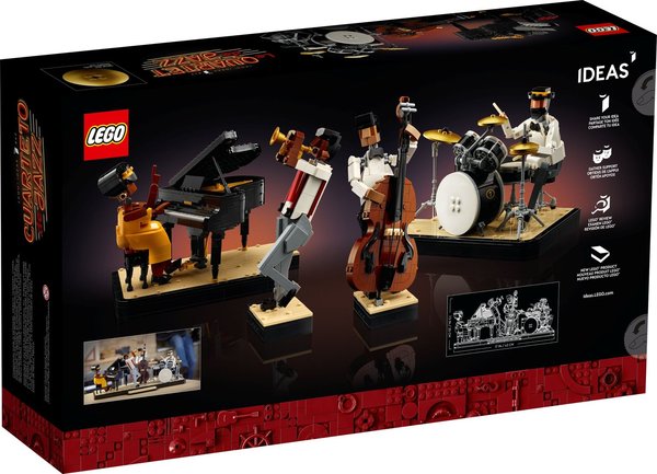 LEGO® IDEAS 21334 Jazz Quartet - NEU & OVP -