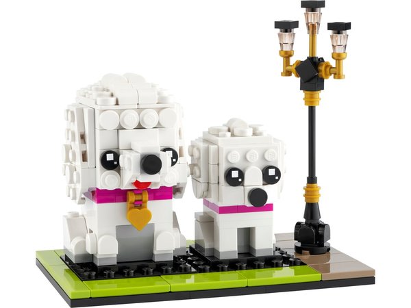 LEGO® 40546 BrickHeadz Pets Nr. 178 + 179 Pudel - NEU & OVP -