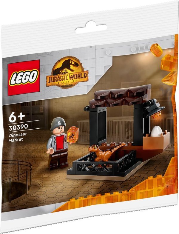 LEGO® Jurassic World™ Polybag 30390 Dinosaurier-Markt - NEU & OVP -