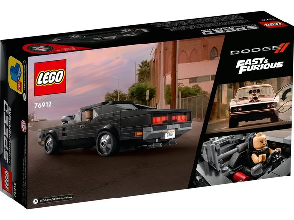 LEGO® SPEED CHAMPIONS 76912 Fast & Furious 1970 Dodge Charger R/T - NEU & OVP -
