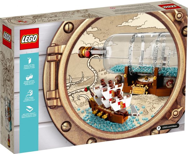 LEGO® IDEAS 92177 Schiff in der Flasche - NEU & OVP -