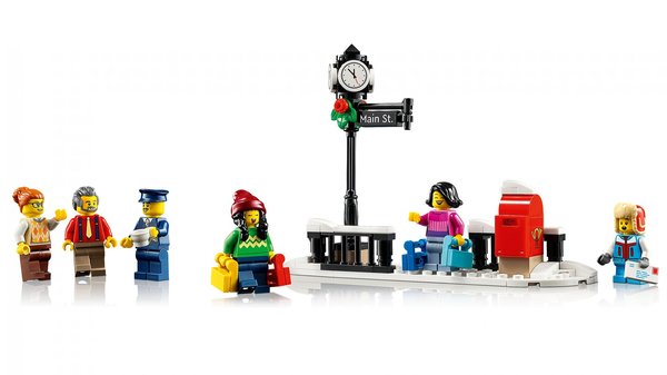 LEGO® ICONS™ 10308 Weihnachtlich geschmückte Hauptstraße - NEU & OVP -