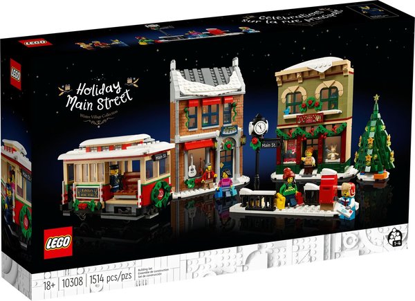LEGO® ICONS™ 10308 Holiday Main Street - Brand New & Sealed Box -