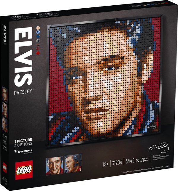 LEGO® ART 31204 Elvis Presley - "The King" - NEU & OVP -