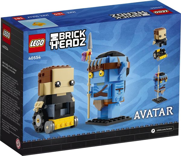 LEGO® AVATAR™ 40554 BrickHeadz Jake Sully uns sein Avatar - NEU & OVP -