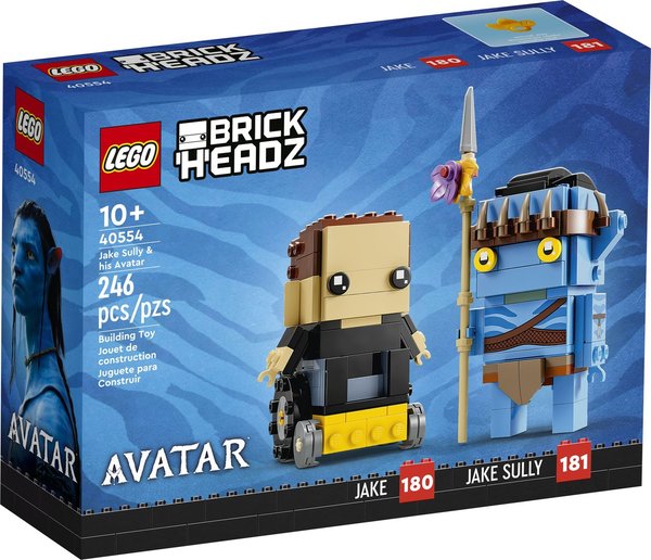 LEGO® AVATAR™ 40554 BrickHeadz Jake Sully und sein Avatar - NEU & OVP -