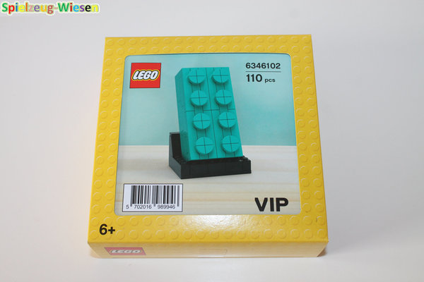 LEGO® 5006291 2x4-VIP-Baustein (türkis) - NEU & OVP -