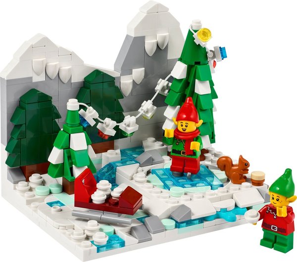 LEGO® Saisonal 40564 Weihnachtselfen-Szene - NEU & OVP -