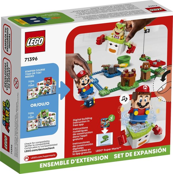 LEGO® Super Mario™ 71396 Bowser Jr‘s Clown Kutsche - Erweiterungsset - NEU&OVP -
