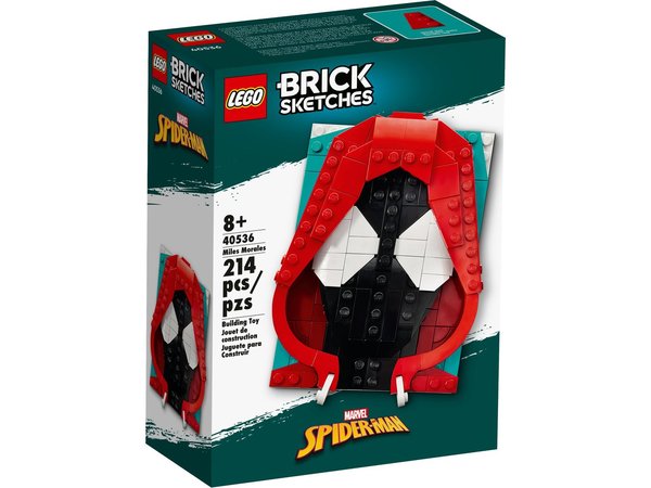 LEGO® MARVEL™ Super Heroes 40536 BrickSketches™ - Miles Morales - NEU & OVP -