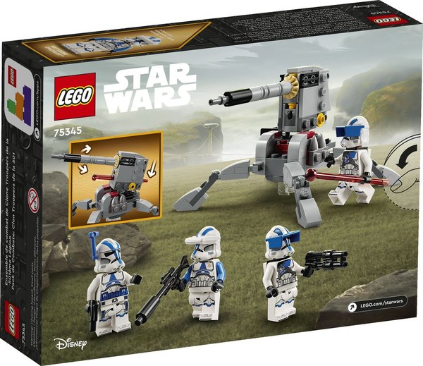 LEGO® STAR WARS™ 75345 501st Clone Troopers™ Battle Pack - NEU & OVP -