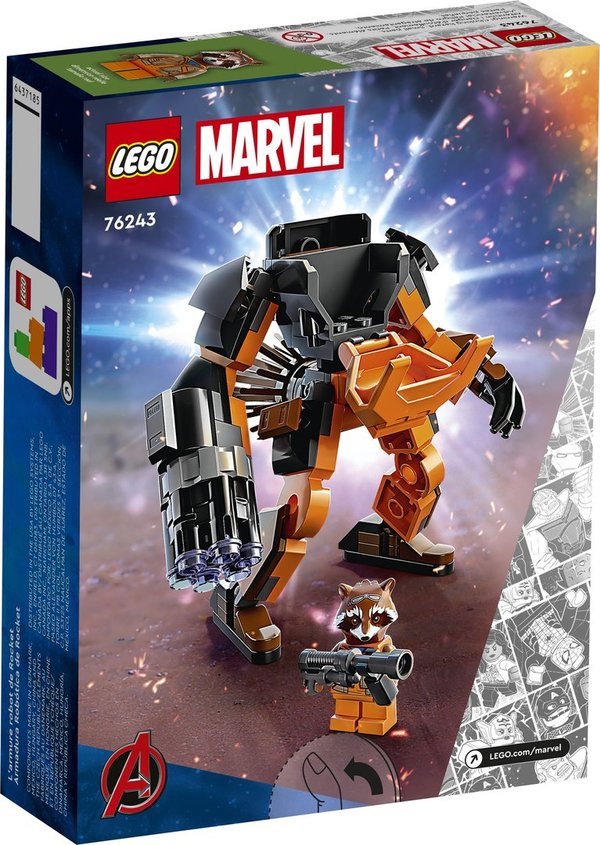LEGO® MARVEL™ Super Heroes - 76243 Rocket Mech - NEU & OVP -