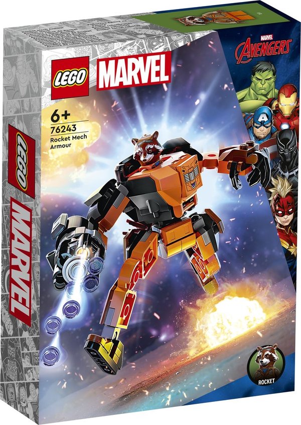 LEGO® MARVEL™ Super Heroes - 76243 Rocket Mech - NEU & OVP -