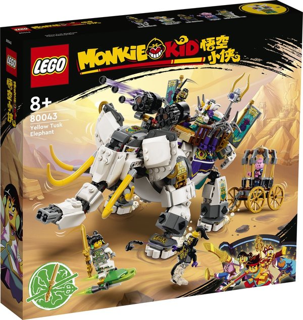 LEGO® Monkie Kid 80043 Yellow Tusk Elephant - NEU & OVP -