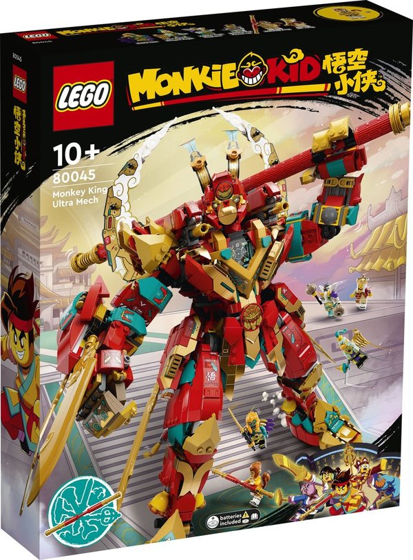 LEGO® Monkie Kid 80045 Monkey Kings Ultra Mech - NEU & OVP -