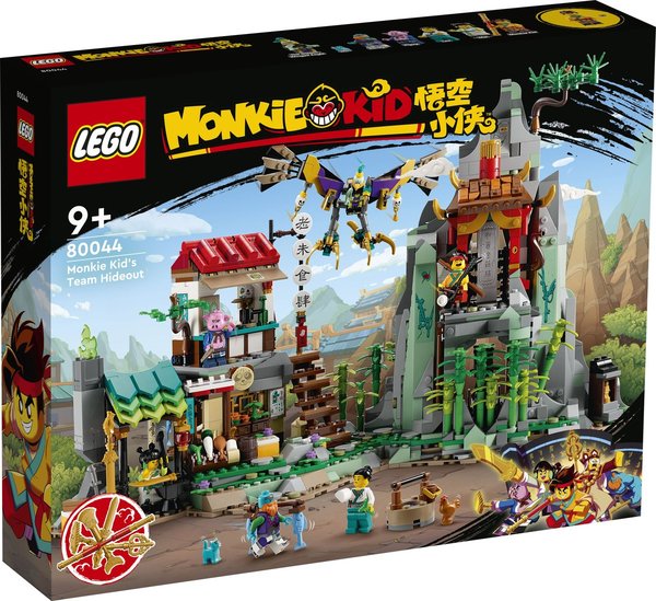 LEGO® Monkie Kid 80044 Monkie Kids Teamversteck - NEU & OVP -