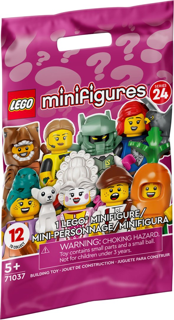 LEGO® 71037 Minifiguren Serie 24 Nr. 6 T-Rex-Kostümfan - NEU in OVP -