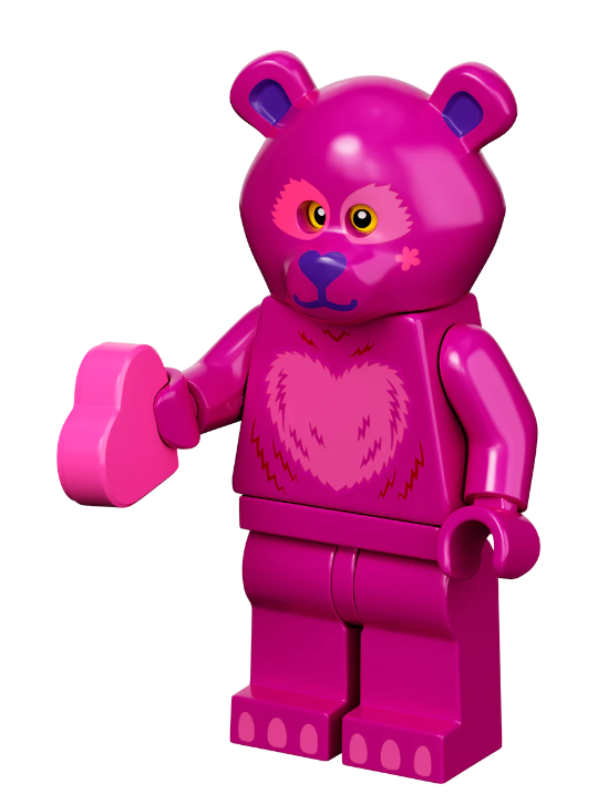 LEGO® Minifigur: Teddybär mit Herz -NEU-