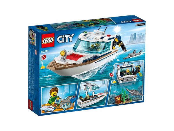 LEGO® CITY 60221 Tauchyacht - NEU & OVP -