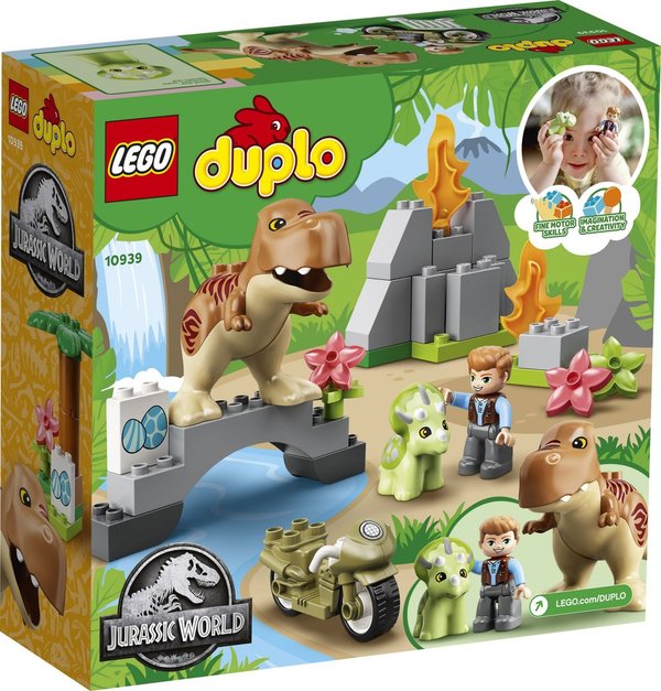 LEGO® DUPLO® 10939 Ausbruch des T. rex und Triceratops - NEU & OVP -
