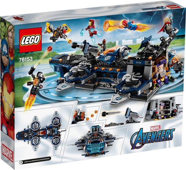 LEGO® MARVEL™ Super Heroes 76153 Avengers Helicarrier - NEU & OVP -