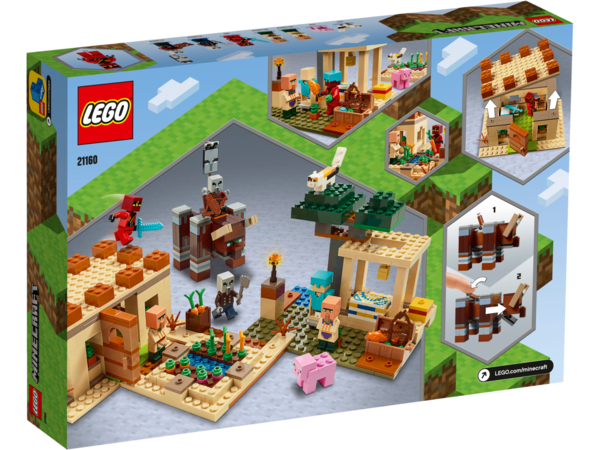 LEGO® Minecraft™ 21160 Der Illager-Überfall - NEU & OVP -