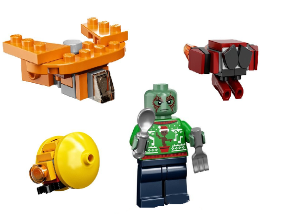 LEGO® MARVEL™ Super Heroes Minifigur: Drax + Zubehör -NEU-