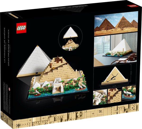 LEGO® Architecture 21058 Cheops-Pyramide - NEU & OVP -