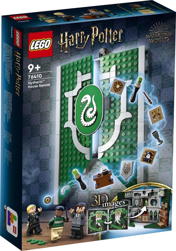 LEGO® HARRY POTTER™ 76410 Hausbanner Slytherin™ - NEU & OVP -