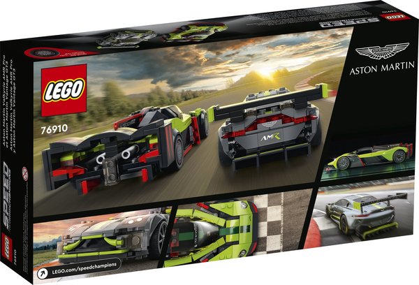 LEGO® SPEED CHAMPIONS 76910 Aston Martin Valkyrie AMR Pro & Aston Martin Vantage GT3 - NEU & OVP -