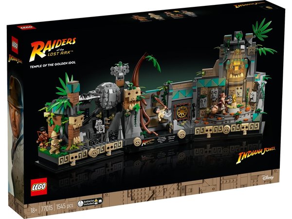 LEGO® Indiana Jones™ 77015 Tempel des goldenen Götzen - NEU & OVP -