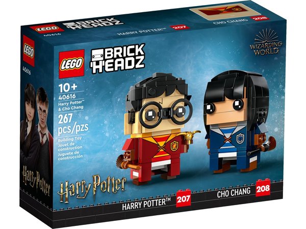 LEGO® Harry Potter™ BrickHeadz 40616 Harry Potter™ & Cho Chang - NEU & OVP -