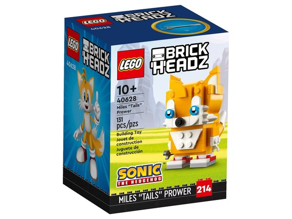 LEGO® Sonic the Hedgehog™ BrickHeadz 40628 Miles „Tails“ Prower - NEU & OVP -
