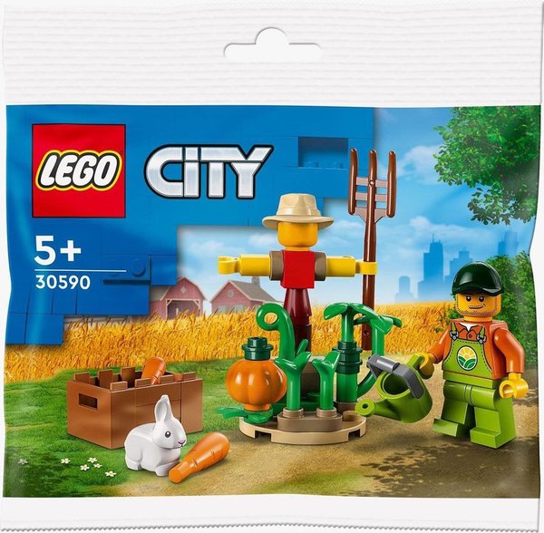 LEGO® CITY Polybag 30590 Bauernhofgarten mit Vogelscheuche - NEU & OVP -