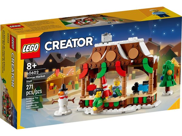 LEGO® Saisonal 40602 Winter Market Stall - Brand New & Sealed Box -