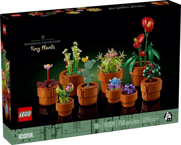 LEGO® ICONS™ 10329 Tiny Plants - Brand New & Sealed Box -