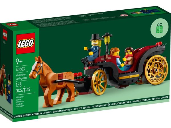 LEGO® Saisonal 40603 Weihnachtskutsche - NEU & OVP -