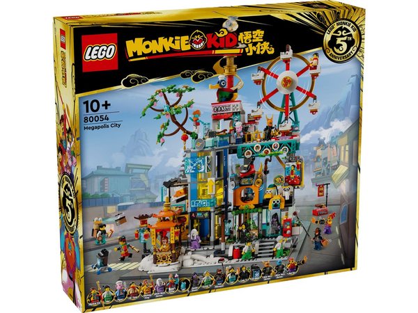LEGO® Monkie Kid 80054 5-jähriges Jubiläum von Megapolis City - NEU & OVP -