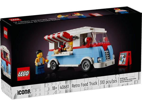 LEGO® ICONS™ 40681 Retro Food Truck - NEU & OVP -